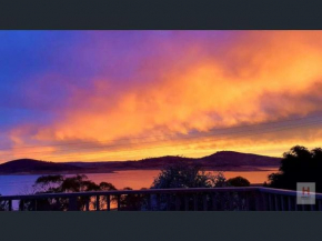 Panoramic lake view